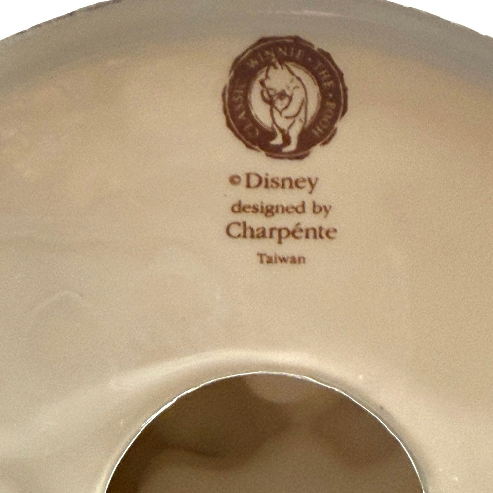 Vintage Disney‎ Charpente Christopher Robin Winnie the Pooh Ceramic Piggy Bank - Picture 8 of 8